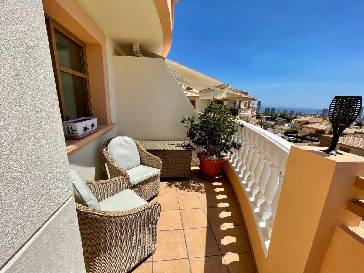 Modern 2-Floor Penthouse With Sea Views - Sleeps 7 Appartement Finestrat Buitenkant foto